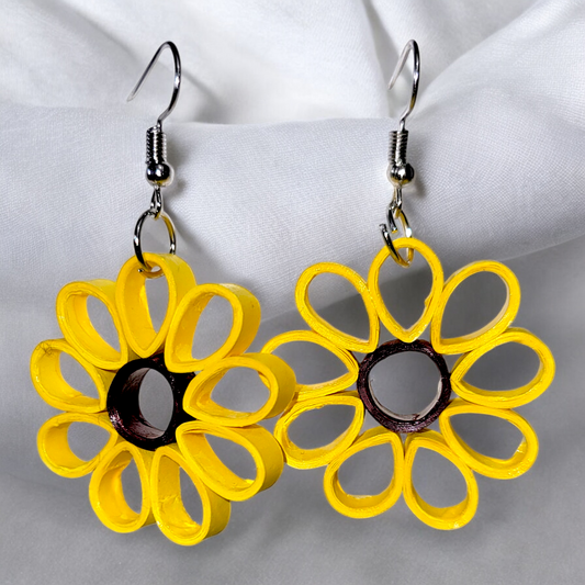 Sunflower Earrings