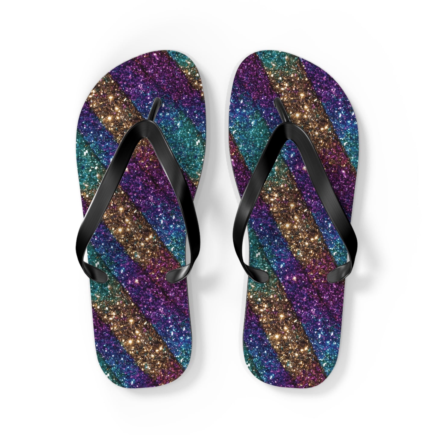 Glitter Flip Flops