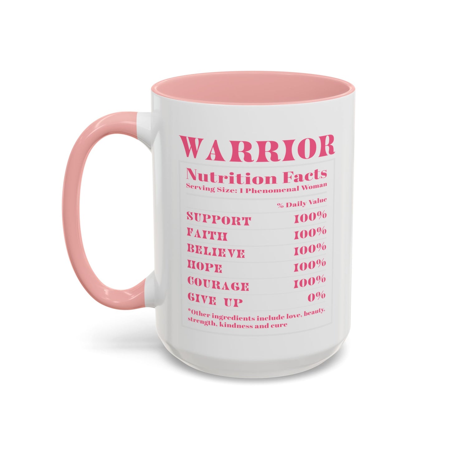 Breast Cancer Warrior Mug (11, 15oz)