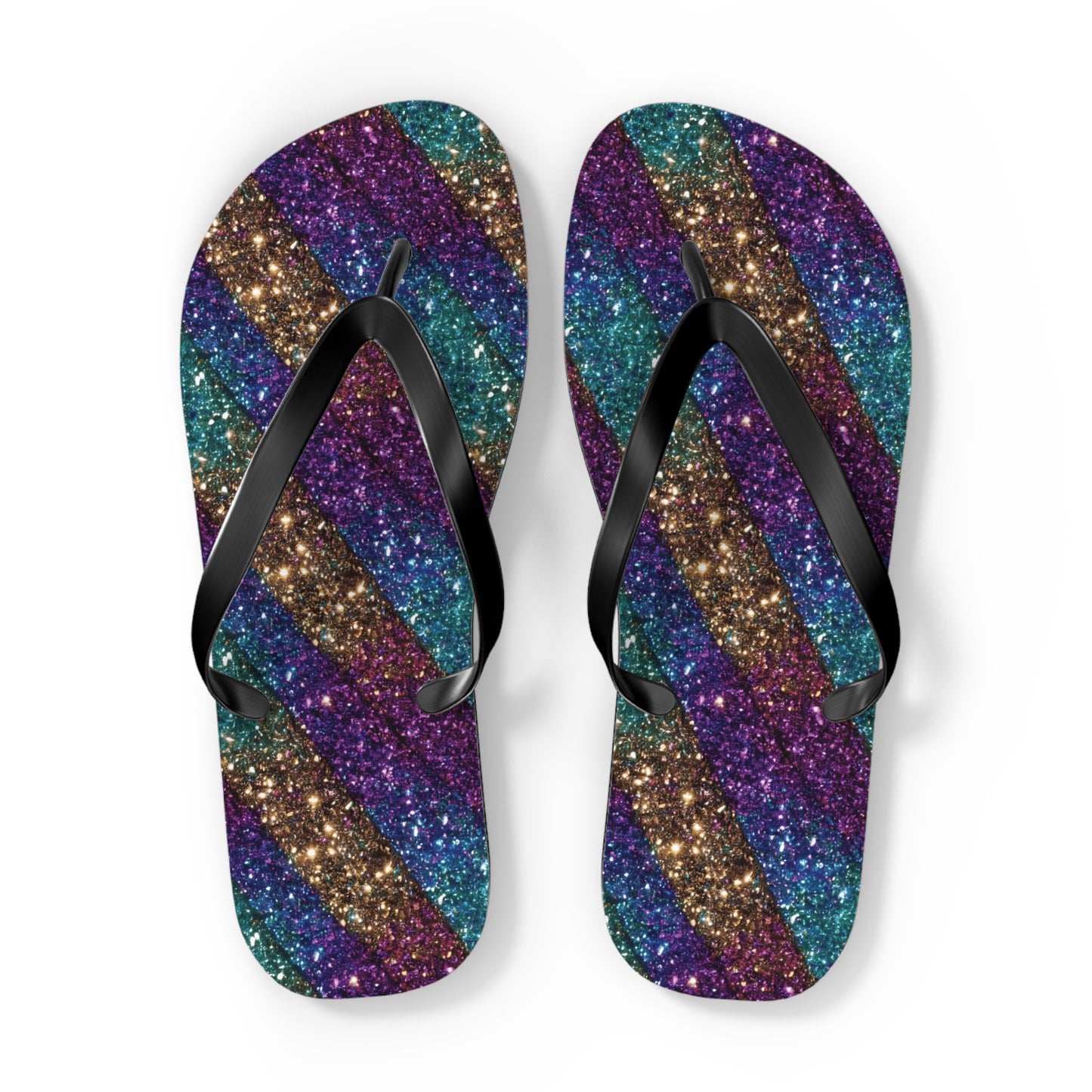 Glitter Flip Flops