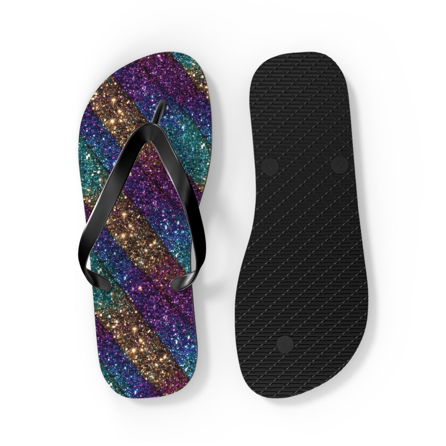 Glitter Flip Flops