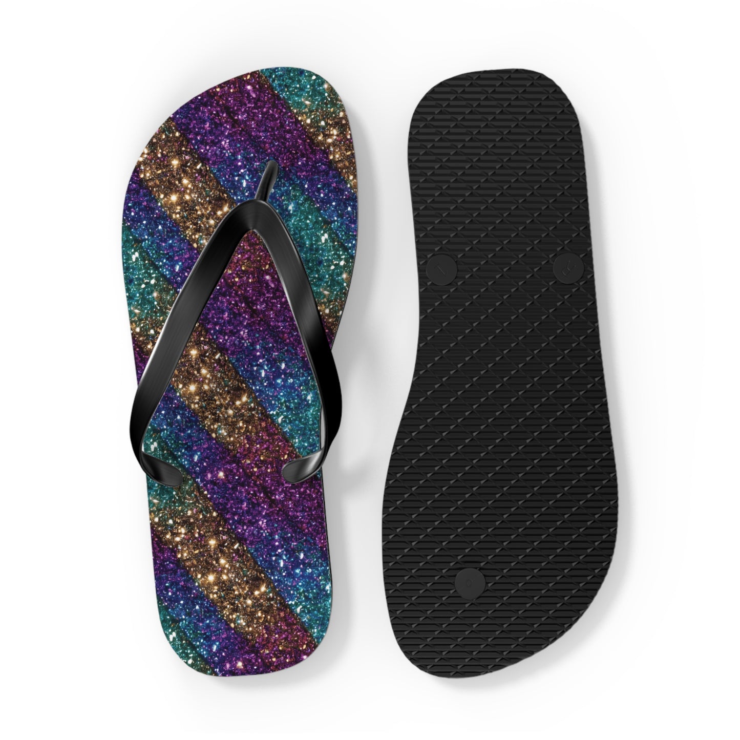 Glitter Flip Flops