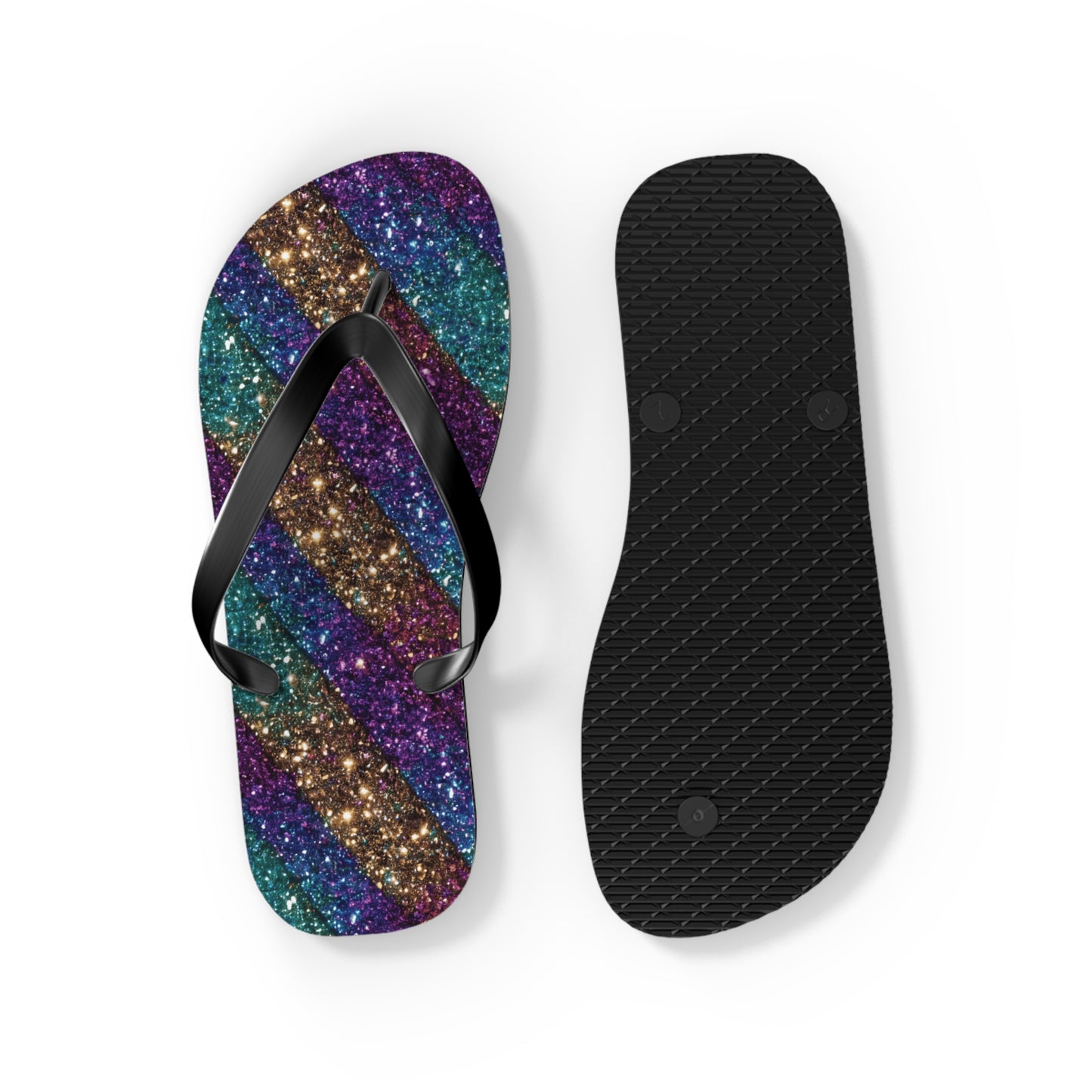 Glitter Flip Flops