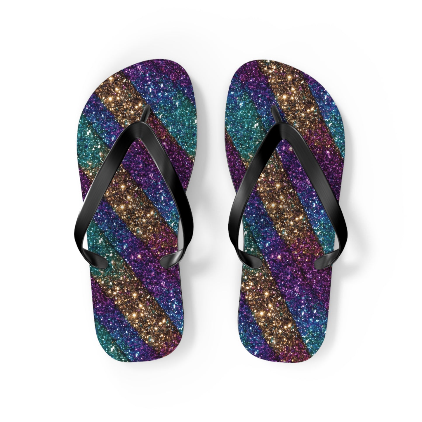 Glitter Flip Flops