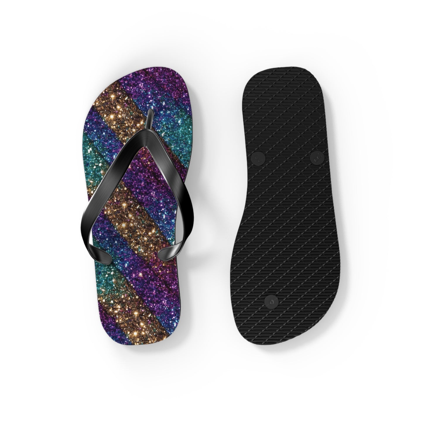 Glitter Flip Flops