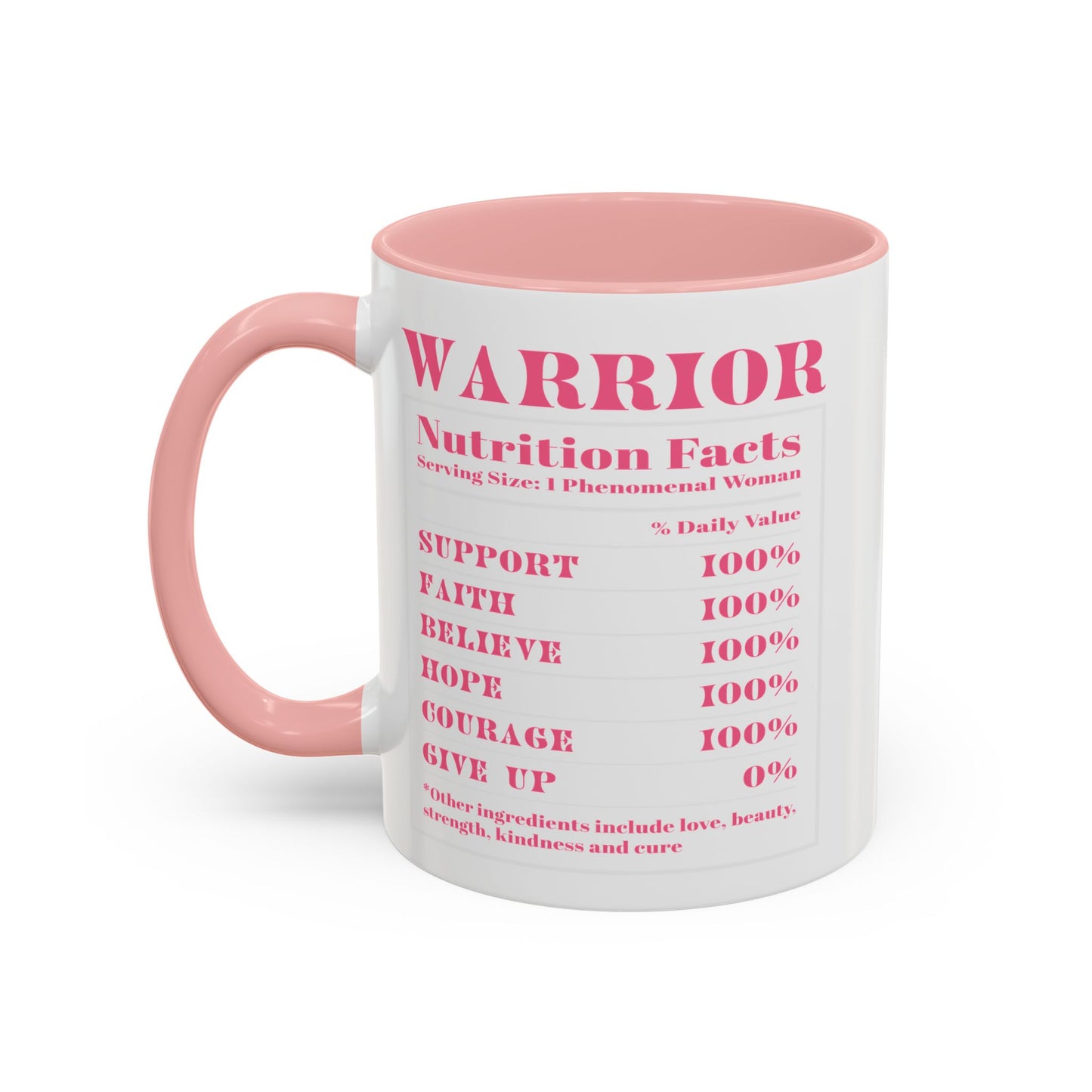 Breast Cancer Warrior Mug (11, 15oz)