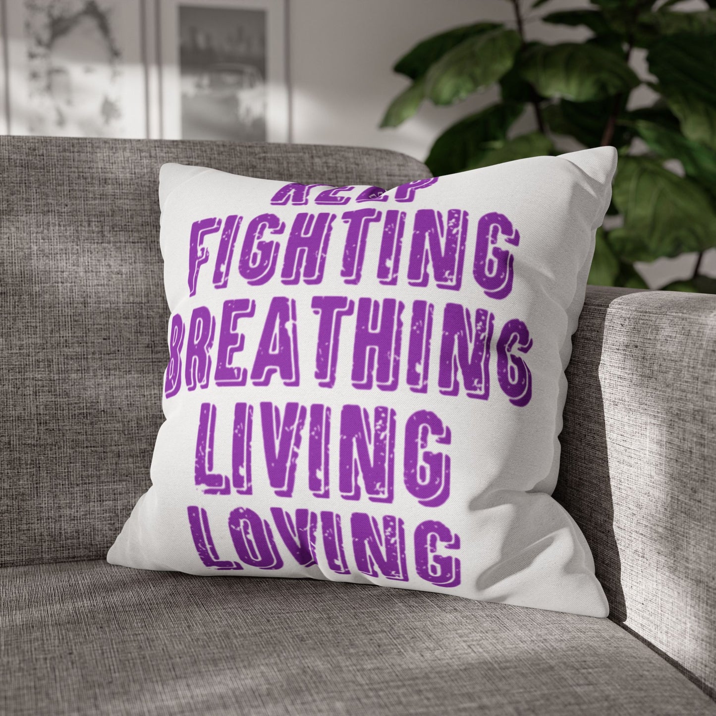 Keep Fighting Pillow Case