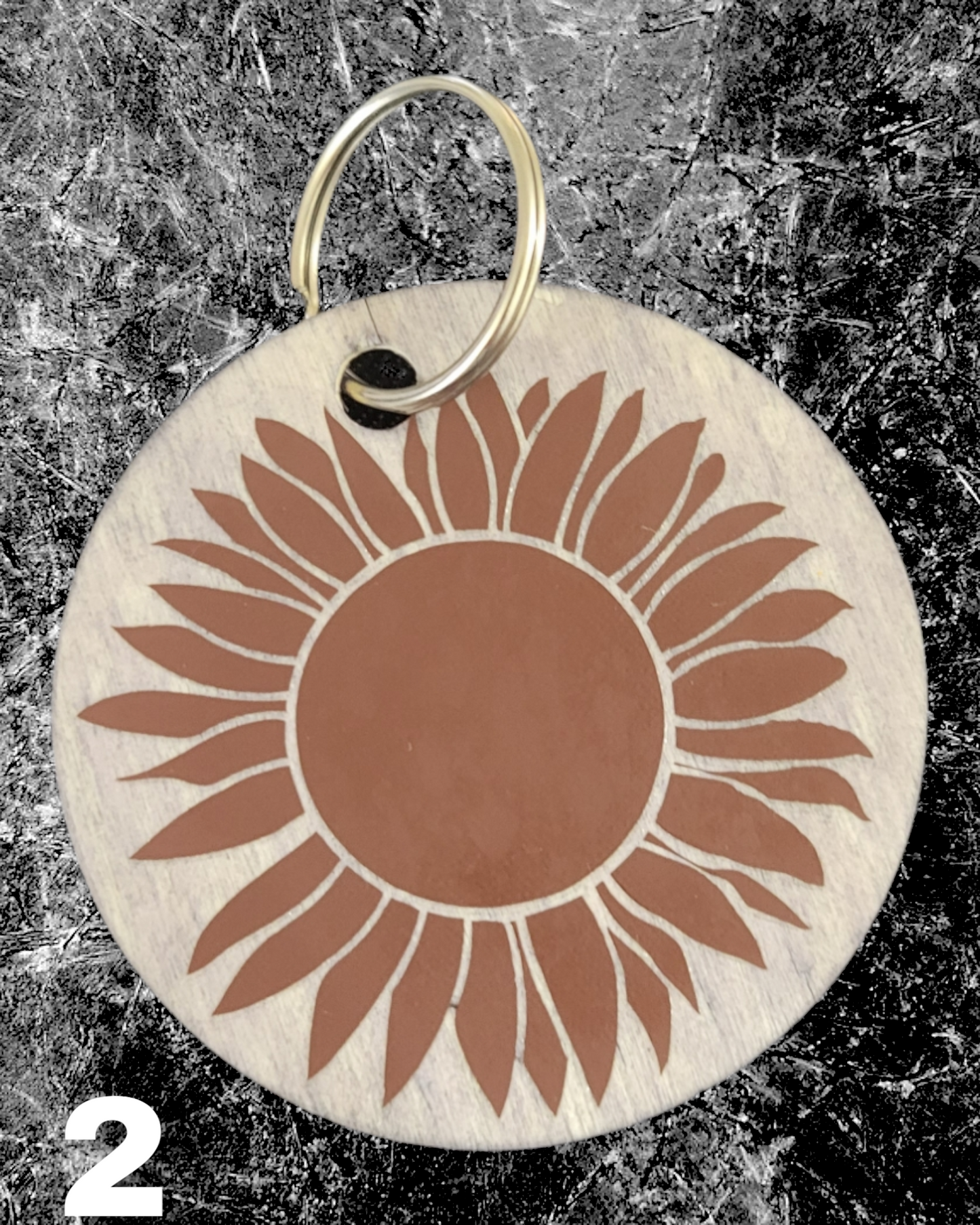 Sunflower Key Chain