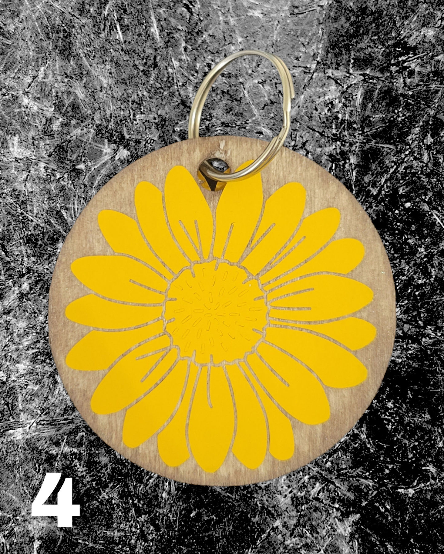 Sunflower Key Chain