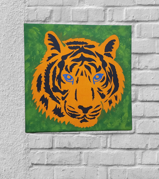 Tiger painting